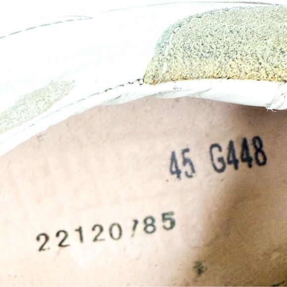 Golden Goose Superstar Sneakers Men’s Size 45 (US 12) Distressed Leather - Picture 11 of 13